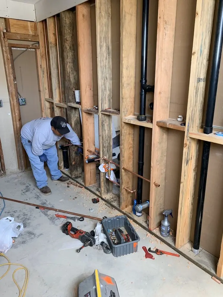 Commercial rough-in plumbing for Commercial Plumbing in North Middletown